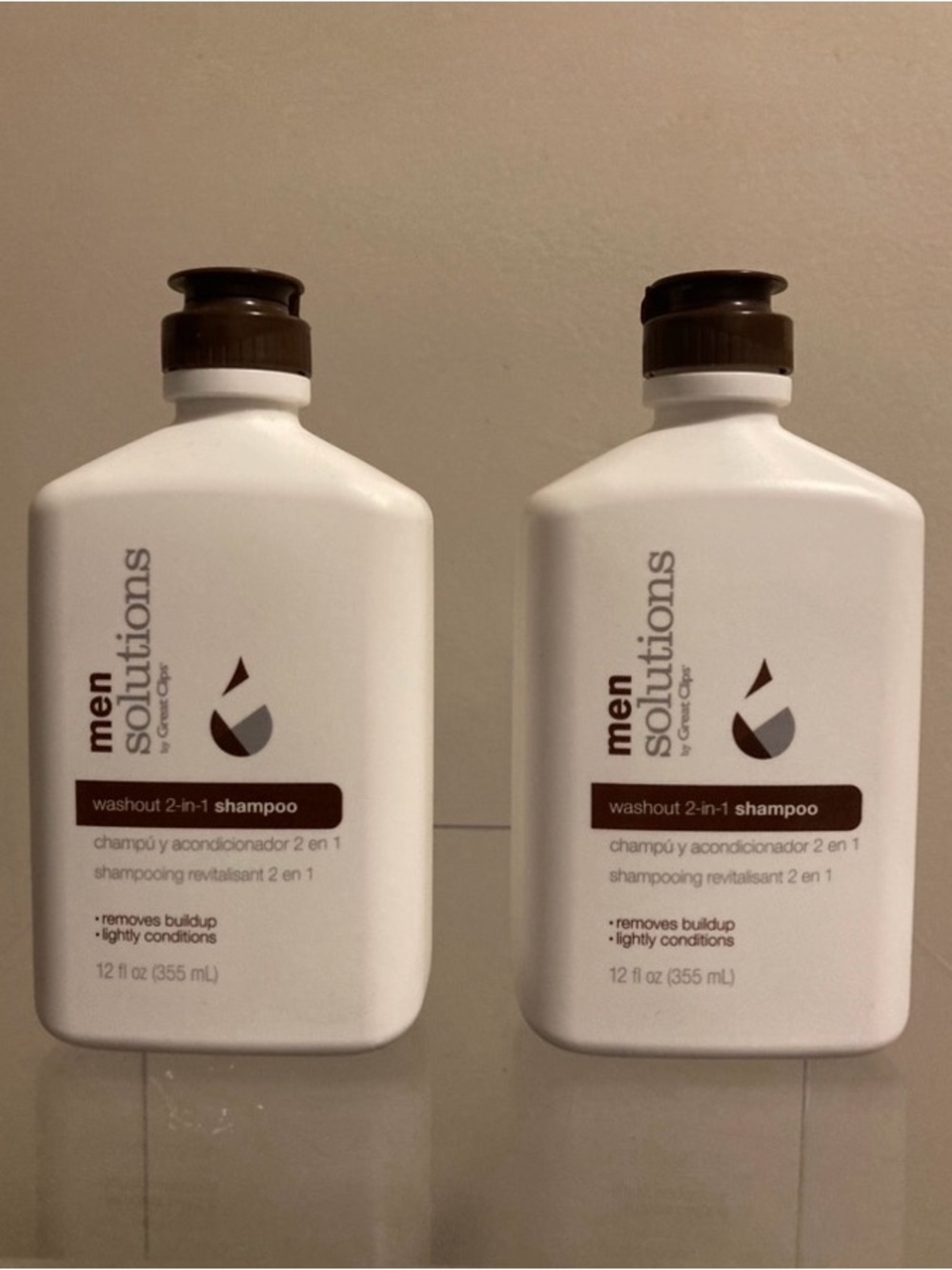 Great Clips Men Solutions Washout 2 in 1 Shampoo
